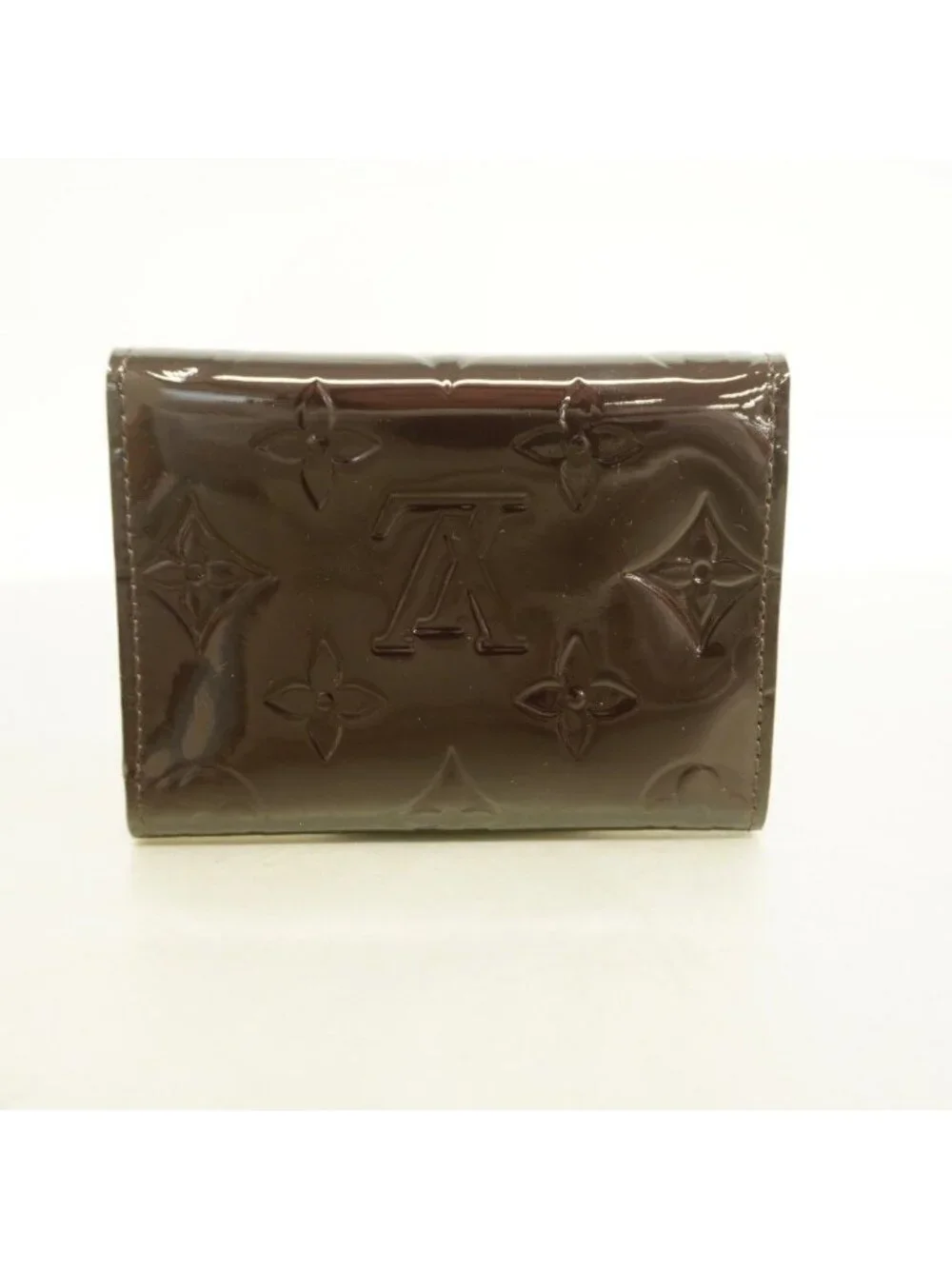 Louis Vuitton Business Card Holder Vernis Amaranto
